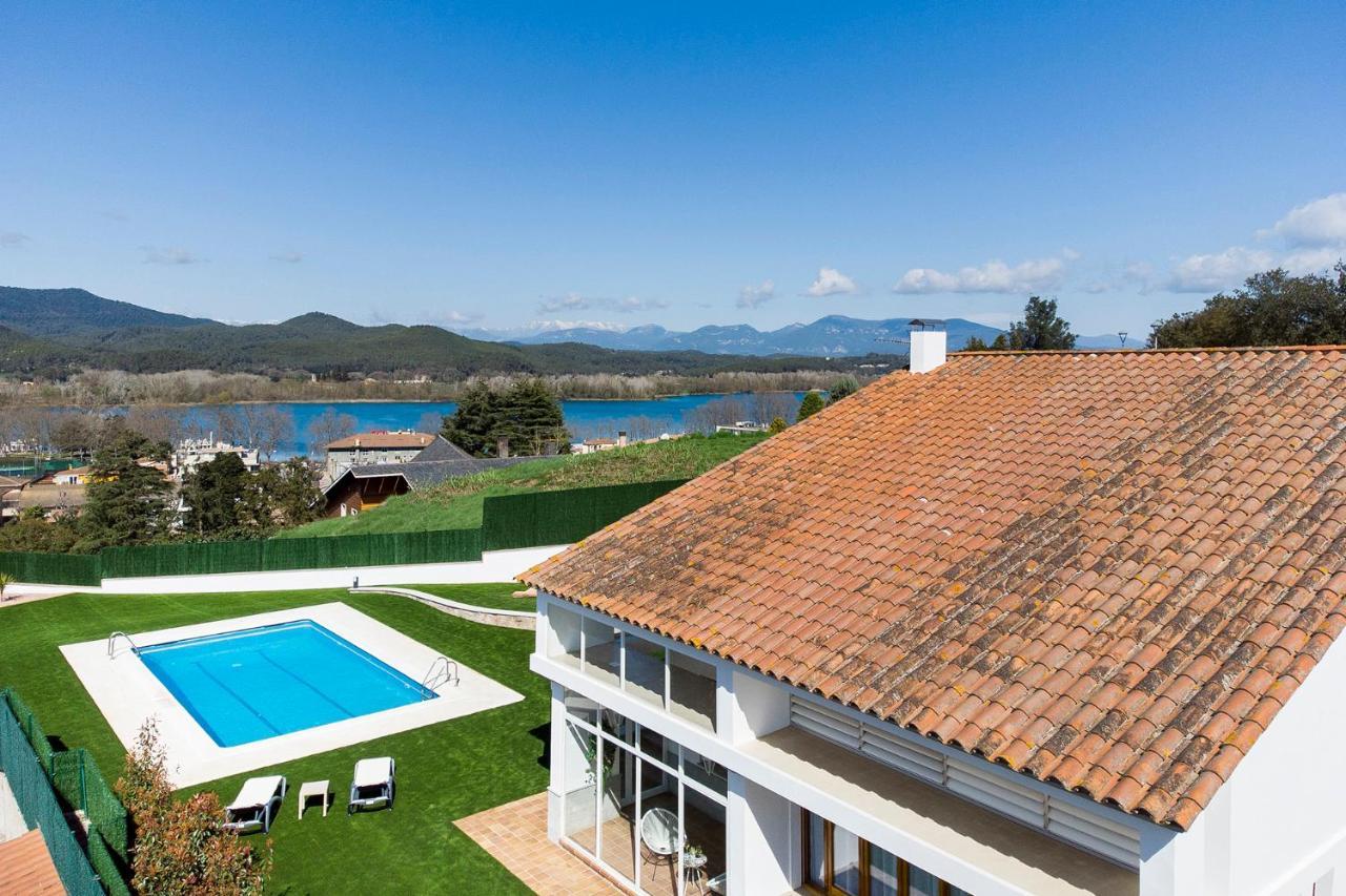 Casa Mirestany- Wonderful House With Amazing Views Villa Banyoles Exteriör bild